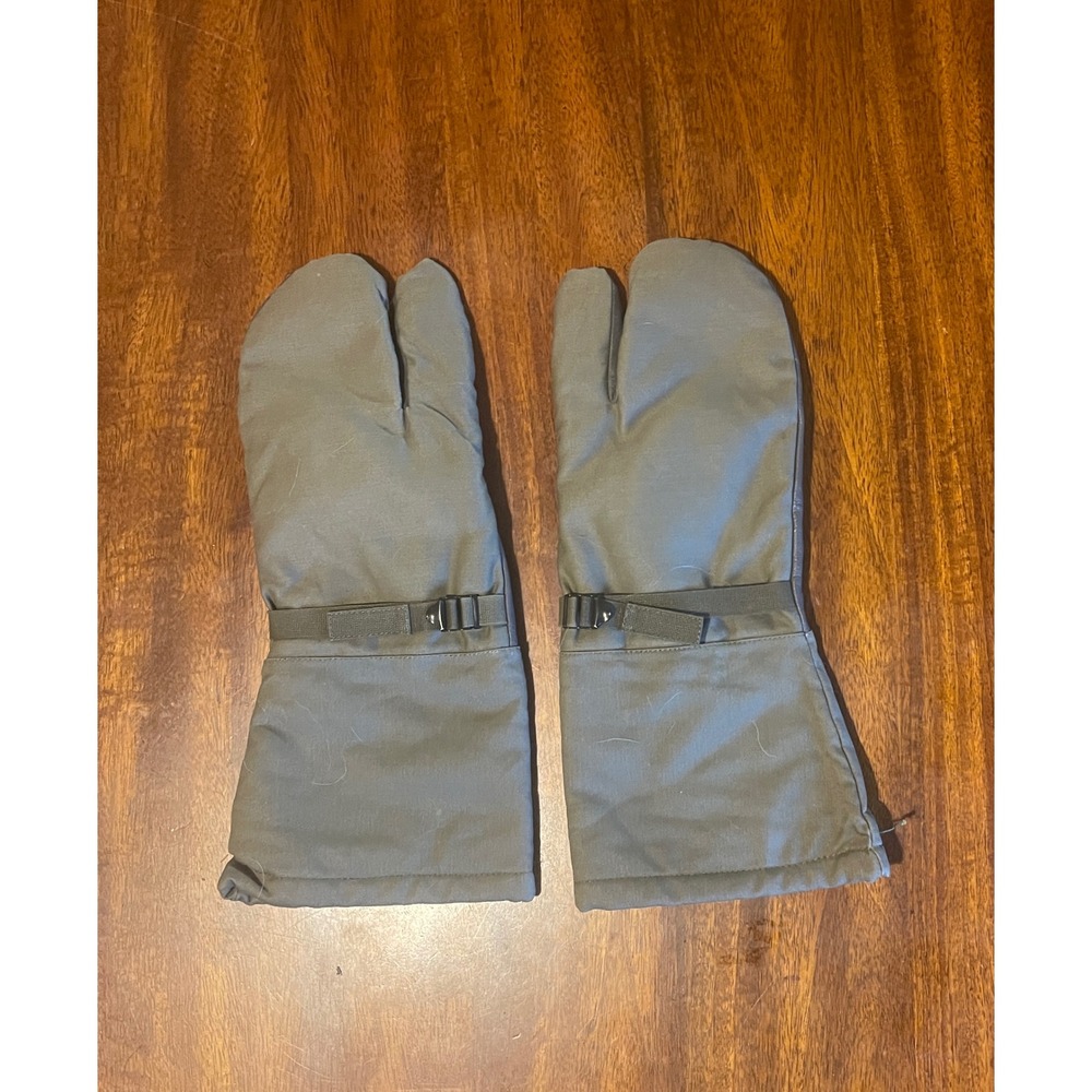 East Germany Cold Weather Field‎ Gloves/Mitts Leather Palms